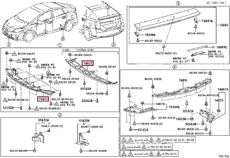 Buy Toyota 76851-47030 at a low price in United Arab Emirates!