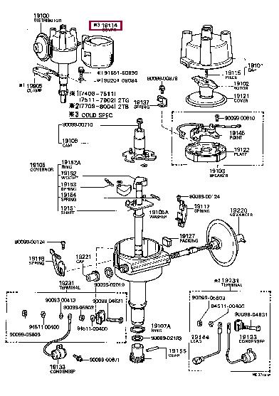 1911425011 Toyota Auto part