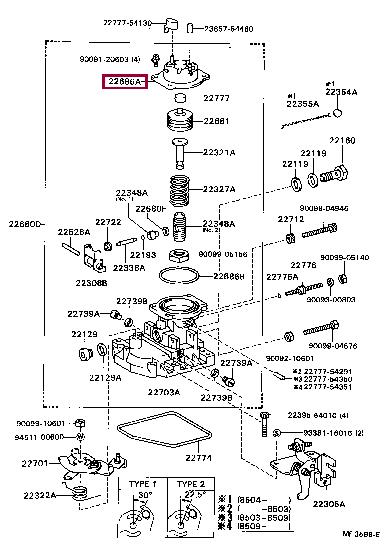 2268254351 Toyota Auto part
