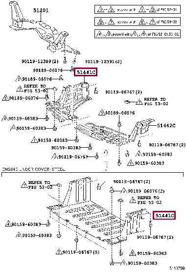 5140852020 Toyota Engine protection