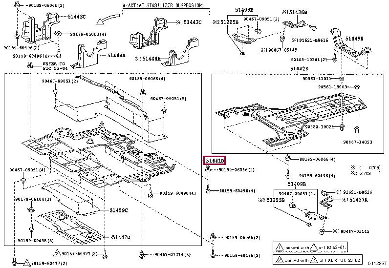5141030161 Toyota Engine protection