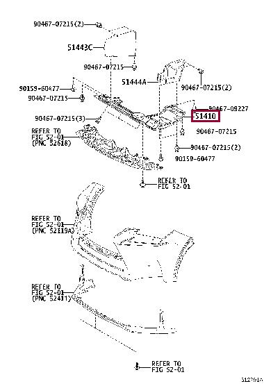5141078010 Toyota Engine protection