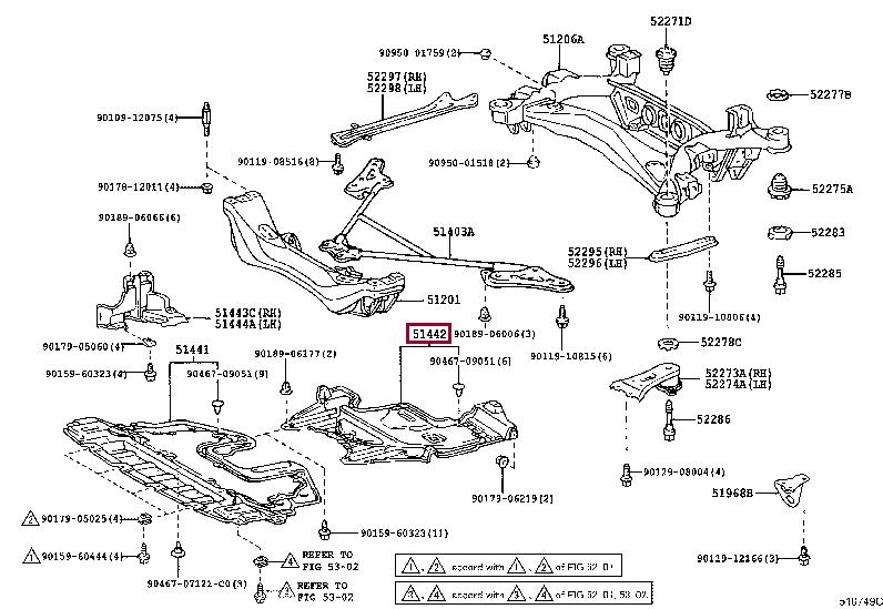5142053012 Toyota Engine protection