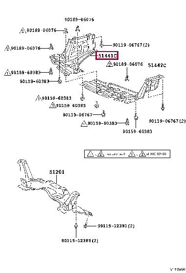 Buy Toyota 51441-52250 at a low price in United Arab Emirates!