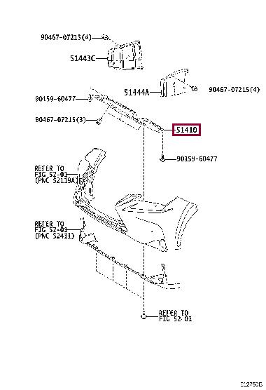 5144178030 Toyota Engine protection