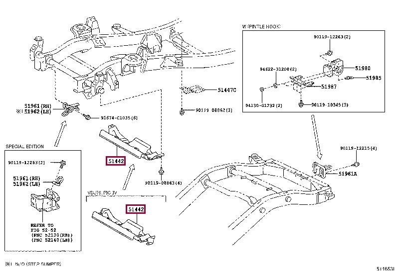 5144260180 Toyota Engine protection
