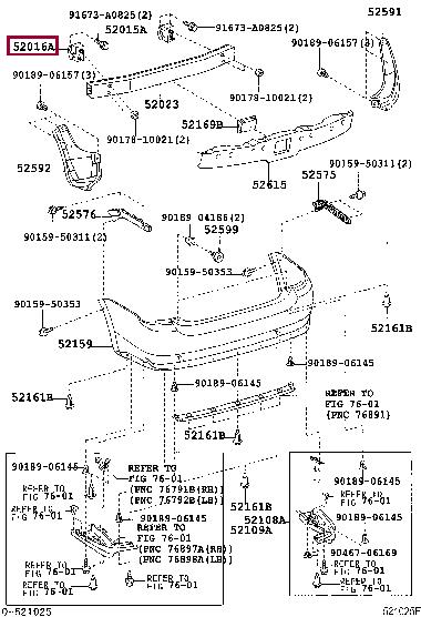5201647011 Toyota Auto part