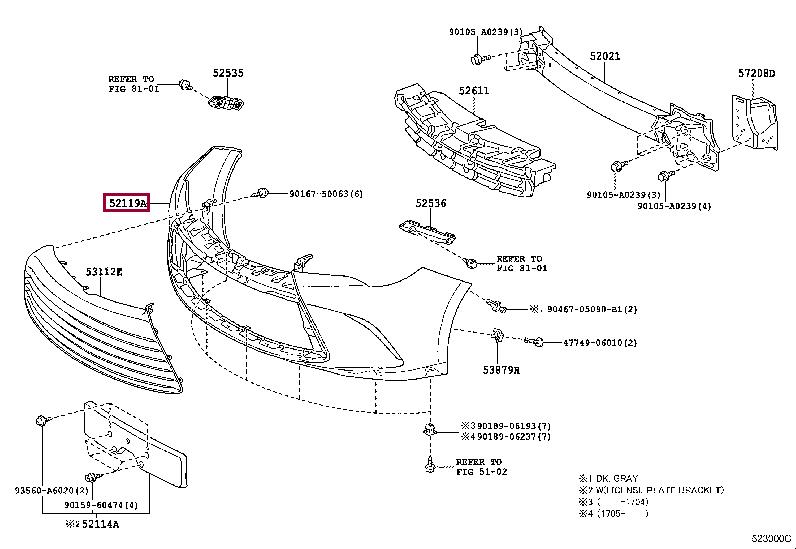 Buy Toyota 5211907912 at a low price in United Arab Emirates!