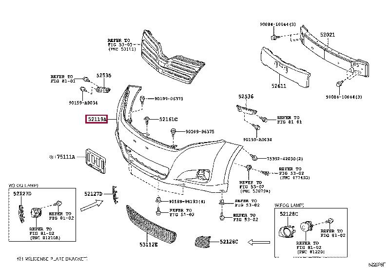 Buy Toyota 521190T902 at a low price in United Arab Emirates!