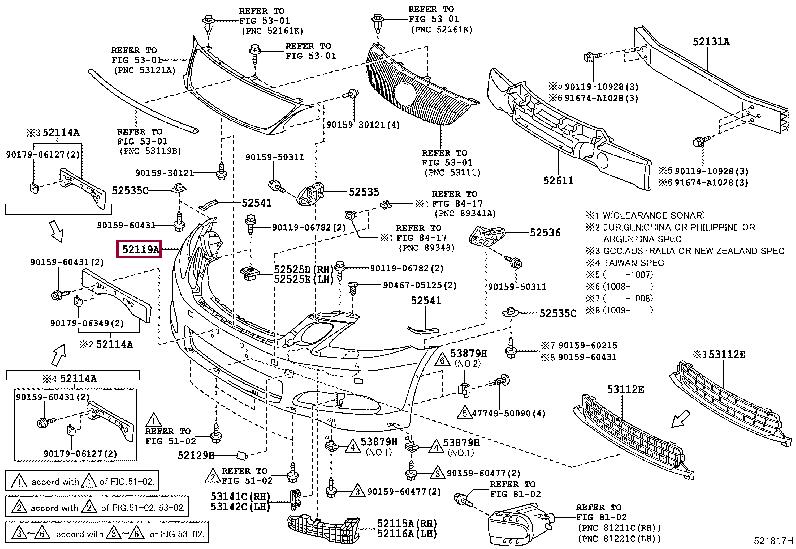 Buy Toyota 52119-30982 at a low price in United Arab Emirates!