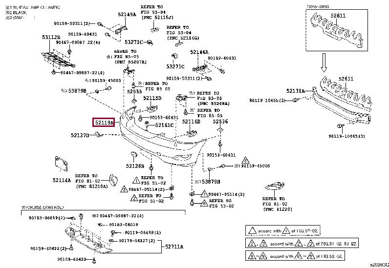Buy Toyota 52119-48934 at a low price in United Arab Emirates!