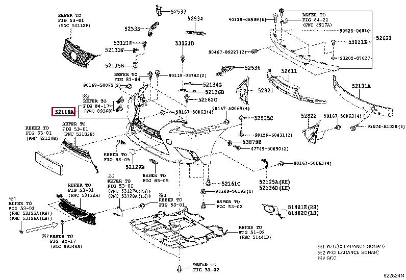 Buy Toyota 52119-5E913 at a low price in United Arab Emirates!