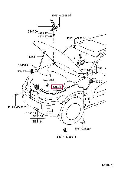 Buy Toyota 53630-42060 at a low price in United Arab Emirates!