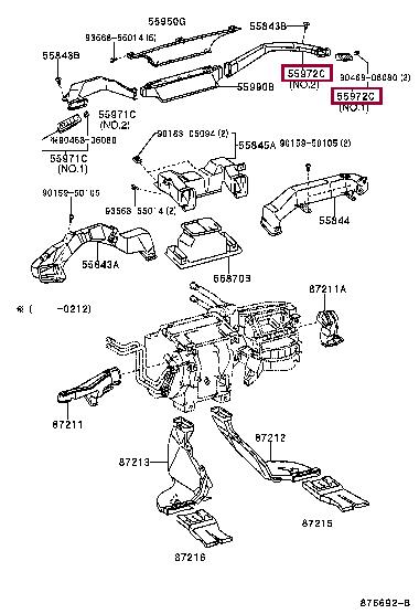 5596260050C0 Toyota Auto part