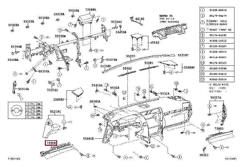 Toyota 73900-50030-A0 AIRBAG 7390050030A0