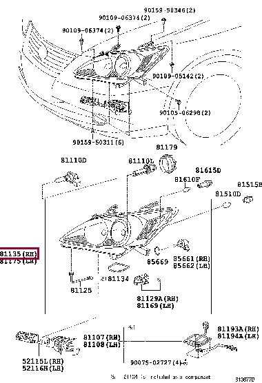 Buy Toyota 81145-33680 at a low price in United Arab Emirates!