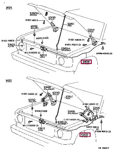5363090A01 Toyota Auto part