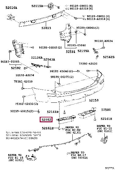 Buy Toyota 58724-0R010 at a low price in United Arab Emirates!