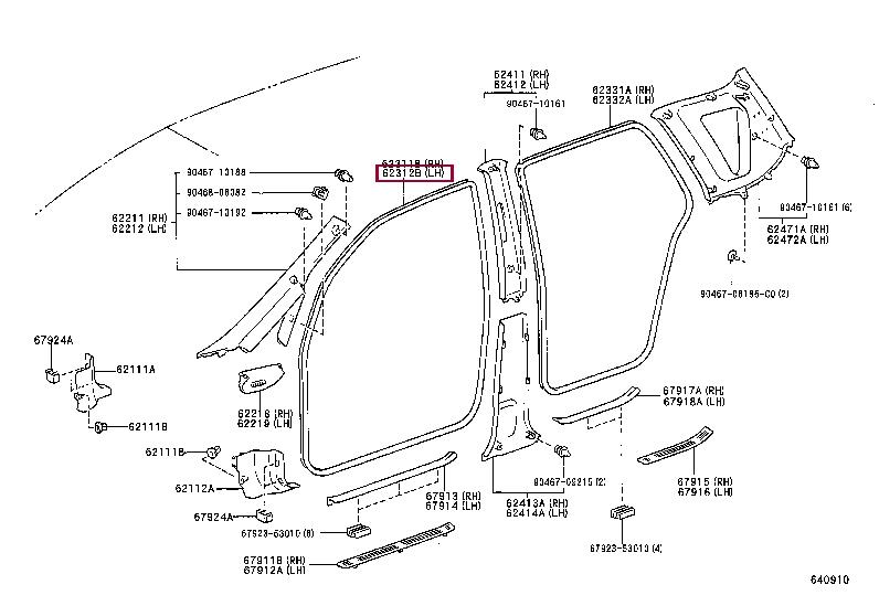 6231213020B0 Toyota Sealant