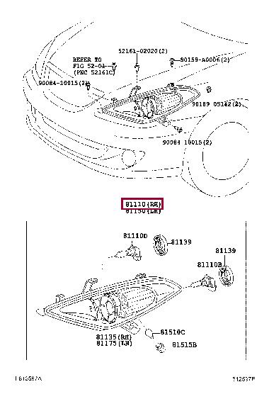 Buy Toyota 81110-AA080 at a low price in United Arab Emirates!