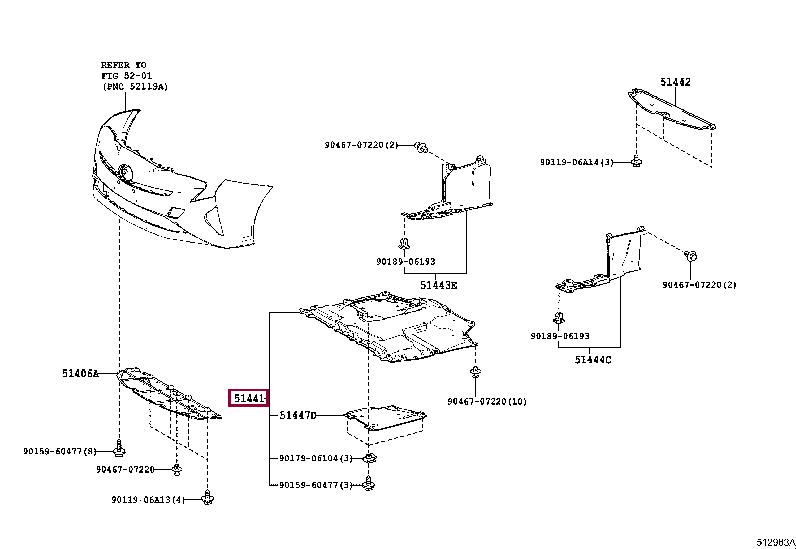 5141047020 Toyota Engine protection