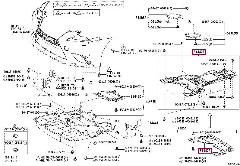 5144230220 Toyota Engine protection
