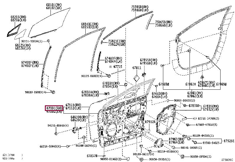 6700148160 Toyota Door