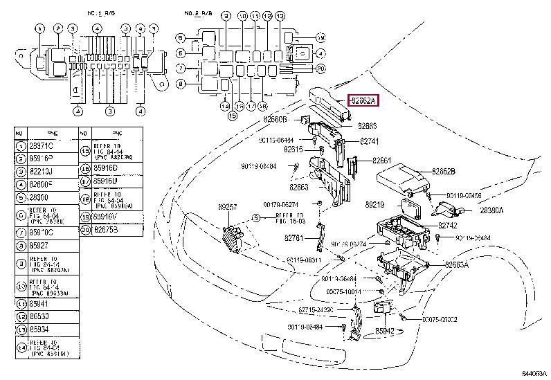 8266230420 Toyota Molding