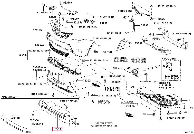 Buy Toyota 52711-42110-B0 at a low price in United Arab Emirates!