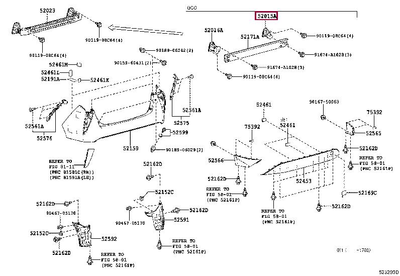 5201547100 Toyota Auto part