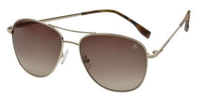 Mercedes B6 6 95 3485 Women's Sunglasses Business, gold/havana brown B66953485