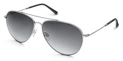 VAG 311 180 040 0 Audi Aviator Sunglasses, Gun Metal 3111800400