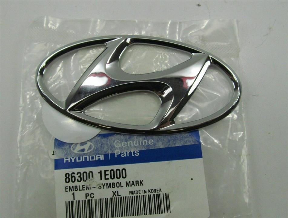 Hyundai/Kia 86300 1E000 Emblem 863001E000