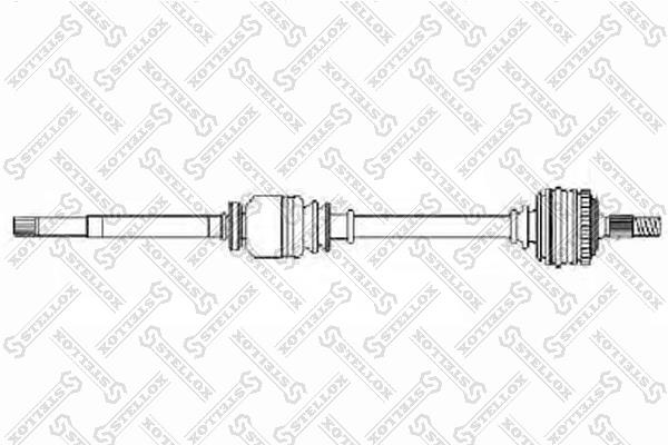 1581765SX Stellox Drive shaft right
