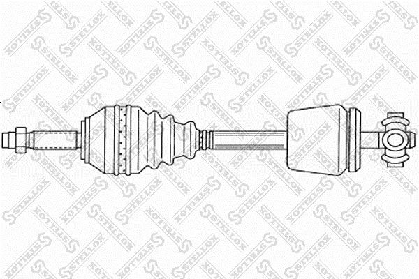 1581766SX Stellox Drive shaft left