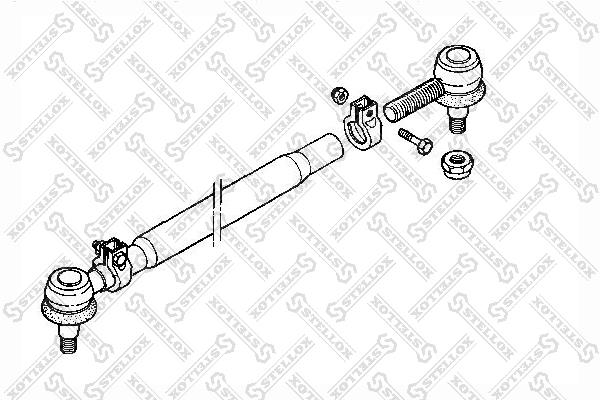 Stellox 84-35524-SX Centre rod assembly 8435524SX