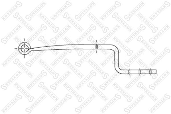 Stellox 84-55602-SX Leaf spring 8455602SX 8455602SX Stellox Leaf spring