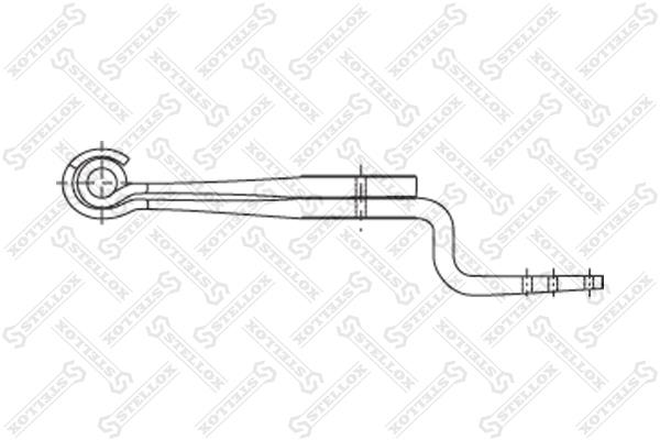 Stellox 84-55604-SX Leaf spring 8455604SX 8455604SX Stellox Leaf spring