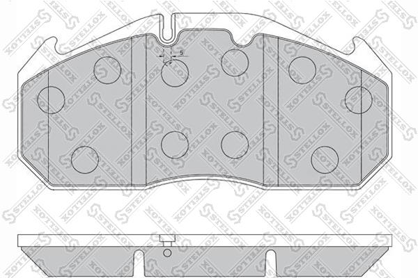 Stellox 85-01405-SX Brake Pad Set, disc brake 8501405SX