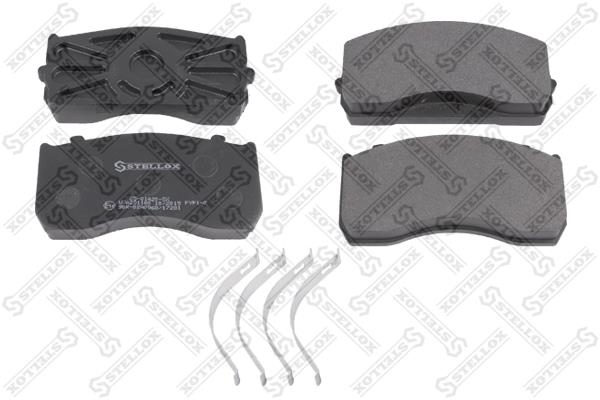 Disc brake pad set Volkswagen LT 28-46: 8501420SX Stellox Brake pad set