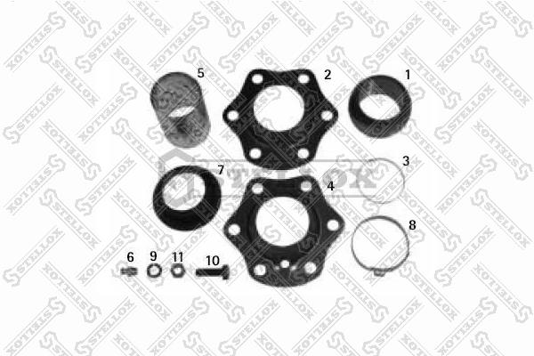 Stellox 85-07003-SX Repair Kit, brake camshaft 8507003SX
