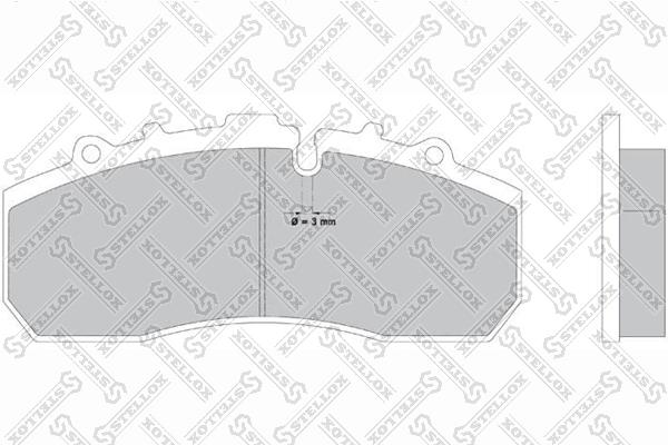 Stellox 85-11413-SX Brake Pad Set, disc brake 8511413SX