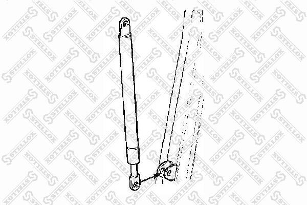 Stellox 87-02314-SX Gas spring 8702314SX