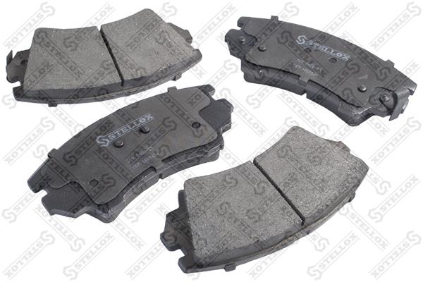 Brake pad Opel Astra J: 000048BSX Stellox Brake pad set