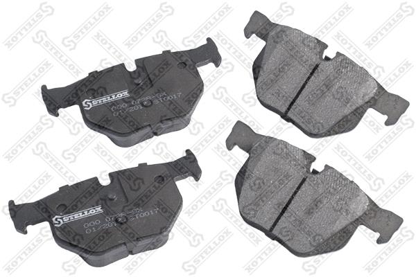 Brake pad Ford Capri: 000072BSX Stellox Brake pad set