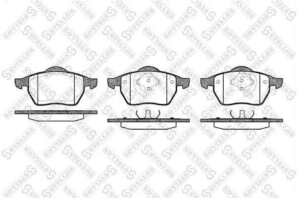401001BSX Stellox Brake pad set