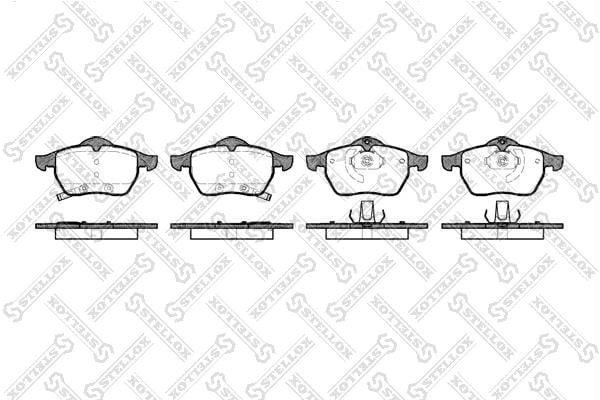 401032SX Stellox Brake pad set