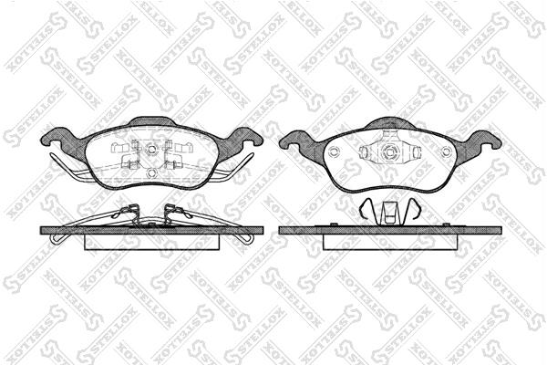 702000BSX Stellox Brake pad set