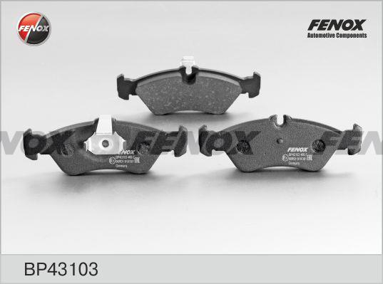 Fenox BP43103 Brake Pad Set, disc brake BP43103