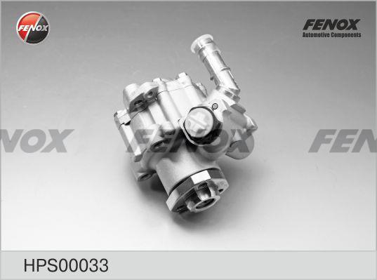 Fenox HPS00033 Hydraulic Pump, steering system HPS00033